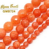 Chalcedony Jades Beads Round Loose Stone Spacer Beads 6/8/10/12mm