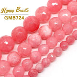 Chalcedony Jades Beads Round Loose Stone Spacer Beads 6/8/10/12mm