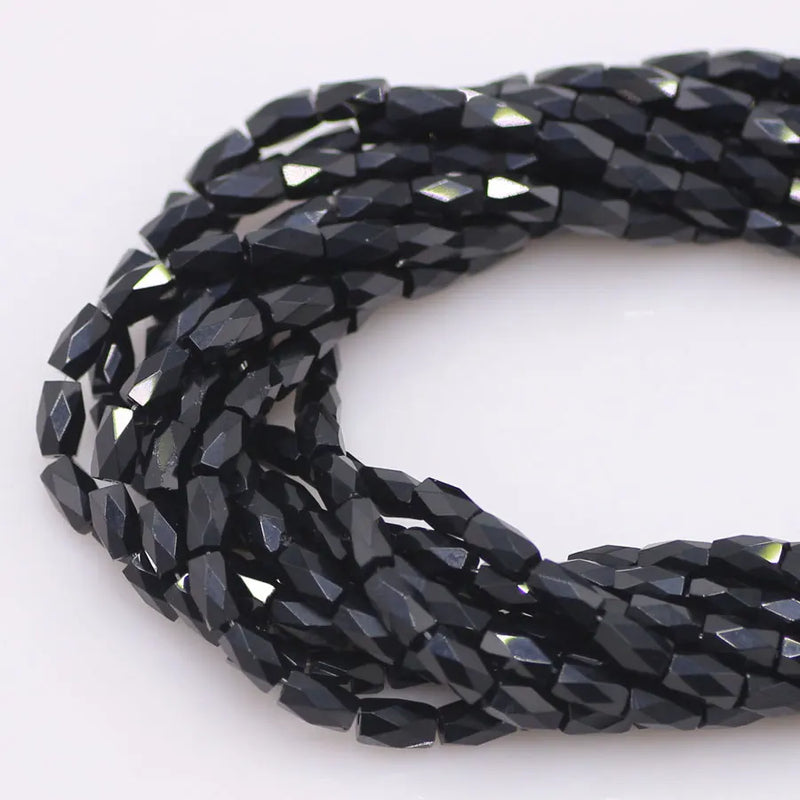 Crystal Columnar Beads 2X4/3X6MM Glass Beads