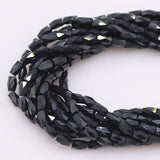 Crystal Columnar Beads 2X4/3X6MM Glass Beads