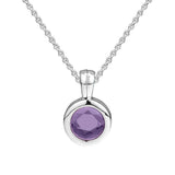 Faceted Floating Locket Silver 925 Bracelet Charms Beads