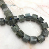 Faceted Sunstone Nugget Beads, High Raw Quartz Gems, BG18275