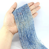 Faceted 2/3/4mm Kyanite Morganite Amethyst Garnet Seed Beads