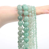 Green Aventurine Natural Stone Beads Round Loose Spacer Beads 4-12MM