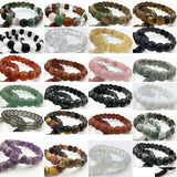Faceted Tiger's Eye Labradorite Goldstone Bracelet