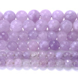 Faceted Lavender Amethysts Stone Beads for Jewelry Making DIY Charms Bracelet