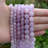 Faceted Lavender Amethysts Stone Beads for Jewelry Making DIY Charms Bracelet