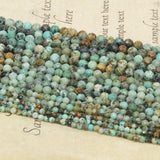 Natural Africa Turquoise Stone Beads 2/3/4mm Loose Beads