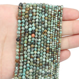 Natural Africa Turquoise Stone Beads 2/3/4mm Loose Beads