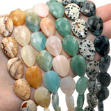 Amazonite Lapis Lazuli Quartz Agate Water Drop Beads for Jewelry Making