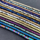 Natural Hematite Spacer Beads 6mm Round Stone Beads for Jewelry Making