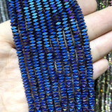 Natural Hematite Spacer Beads 6mm Round Stone Beads for Jewelry Making