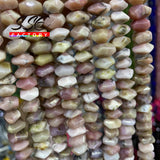 Pink Opal Stone Beads Irregular Cut Loose Spacer Beads for Jewelry Making