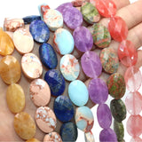 Natural Quartz Agates Lapis Lazuli Spacer Beads for Jewelry Making