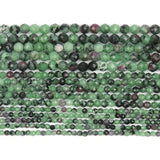 2/3/4mm Ruby Zoisite Beads for Jewelry Making 15inch