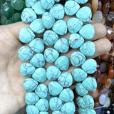 Water Drop Shape Crystal Agates Jades Loose Beads