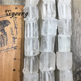 Natural Quartz Wheel Nugget Beads for DIY Jewelry