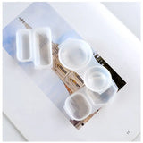 Faceted Orgonite Resin Pendant Mold Crystals Stones Orgone Silicone Resin Mold