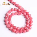 Pink Rhodonite Faceted Beads 6 8 10mm