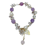 Faceted Rhombus Crystal Bracelet Sweet Candy Baroque
