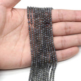 Labradorite Stone Beads for Jewelry Making 3mm