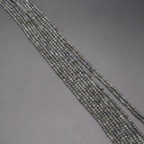 Labradorite Stone Beads for Jewelry Making 3mm