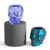 Skull Pen Holder Succulent Flower Pot Silicone Mold