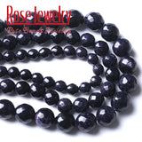 Faceted Starry SandStone Beads 4-12MM