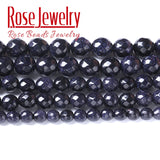 Faceted Starry SandStone Beads 4-12MM