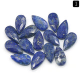 Faceted Water Drop Natural Crystal Stone Pendant Reiki Healing