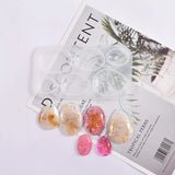 Faceted Water Drop Shape Hanging Ornaments Silicone Mold for Epoxy Resin