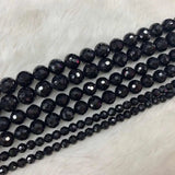 Faceted Tourmaline Beads for DIY Jewelry Making 15''