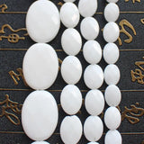 Porcelain Agate Oval Beads 15inch Strand Wholesale
