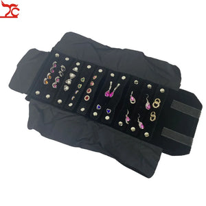 Velvet Jewelry Storage Pouch Earring Ring Necklace Organizer