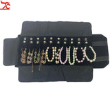 Velvet Jewelry Storage Pouch Earring Ring Necklace Organizer