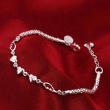 925 Silver Bracelet Beloved Chain Wedding Jewelry