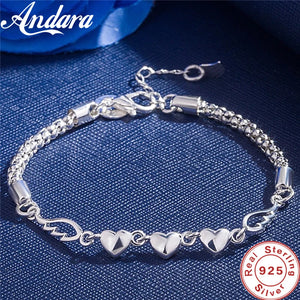 925 Sterling Silver Bracelet Beloved Chain Jewelry Wedding Party