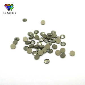 1.0-2.0mm Round Cut Natural Marcasite Stone for DIY Jewelry