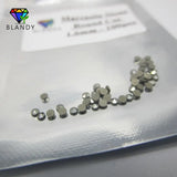 1.0-2.0mm Round Cut Natural Marcasite Stone for DIY Jewelry