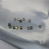 Flat Back Marcasite Stone Beads 1.3mm-2.0mm Square Shape
