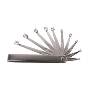 10 Round CZ Diamond Sizes Set
