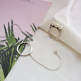 925 Silver Snake Bone Wire Bracelet for Women