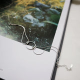 925 Silver Snake Bone Wire Bracelet for Women