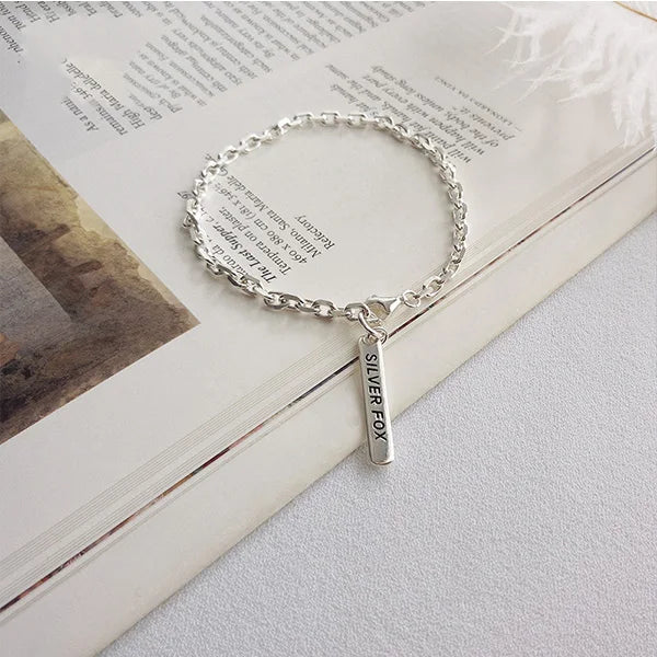 925 Silver Hand Chain for Women Elegant Bracelet Jewelry