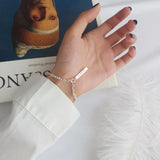 925 Silver Hand Chain for Women Elegant Bracelet Jewelry