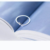 925 Sterling Silver Triangle Open Ring for Women
