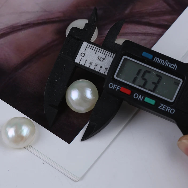 15-16mm Sea Water Mabe Pearl for Earring And Pendant DIY