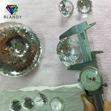 20~100mm Loose AAAAA Round Cut Sapphires Stone Synthetic Gems For Jewelry