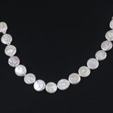 20MM Natural Coin Button Pearl Strand