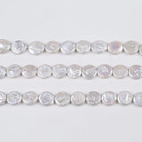 20MM Natural Coin Button Pearl Strand